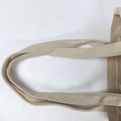 환경 친화적 인 소재로 제작 된 맞춤 인쇄 된 면화 캔버스 쇼핑 가방