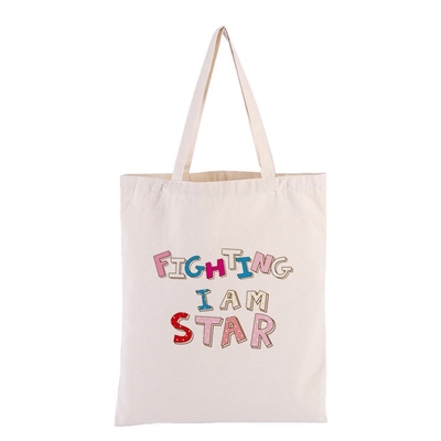30*40*10cm 유기 목화  Mesh Bag 모든 쇼핑 필요에 완벽한 크기