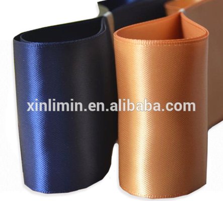 친환경 재활용 폴리에스터 재료 리본 가옥 섬유용 사틴 리본 3mm-100mm