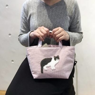 사용자 지정 로고 사랑 동물 3D 수건 embroidered Cotton Tote Bag 쇼핑 편의성